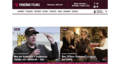 Desktop Screenshot of fandimefilmu.cz